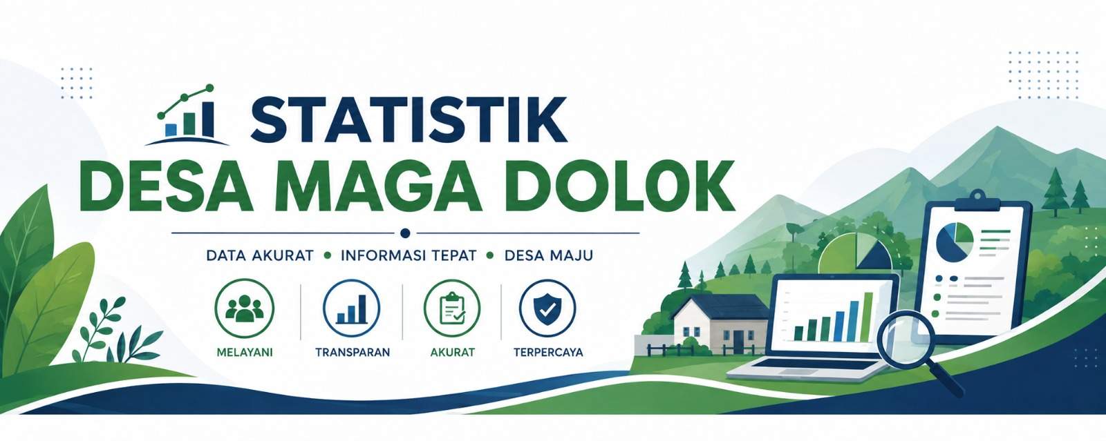 Jumlah Keluarga Menurut Akses Air Minum Desa Maga Dolok Tahun 2026